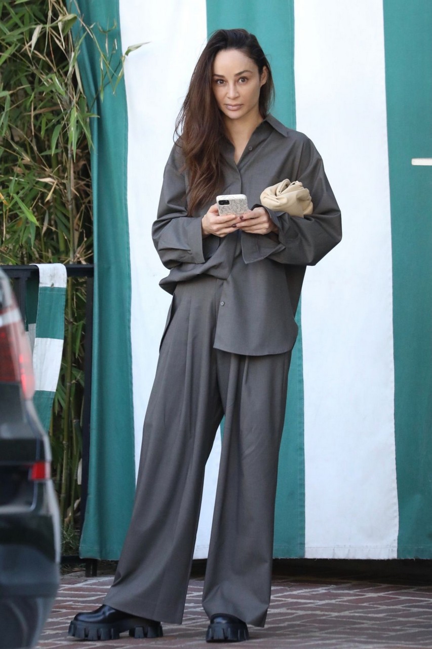 Cara Santana Out For Lunch Los Angeles
