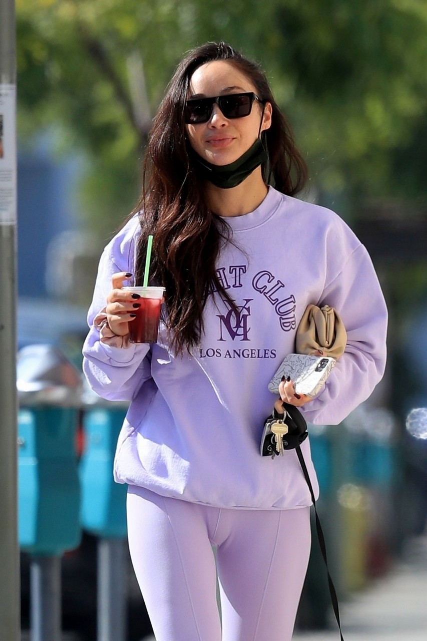 Cara Santana Out With Her Dog West Hollywood