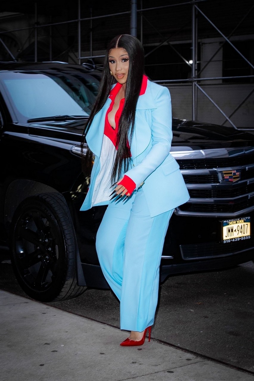 Cardi B Out About New York