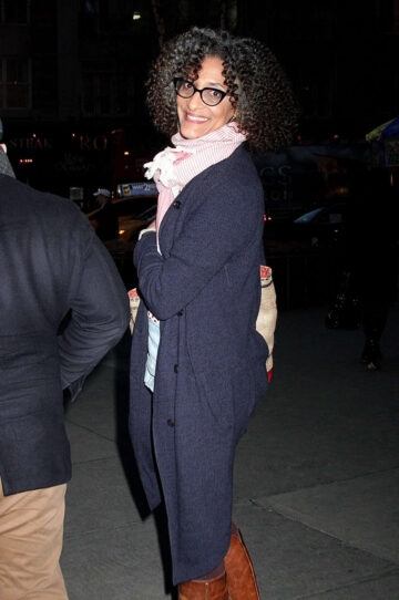 Carla Hall Out About New York