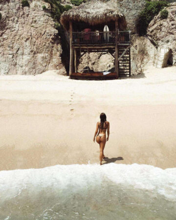 Carmella Rose Bikini Photoshoot Beach