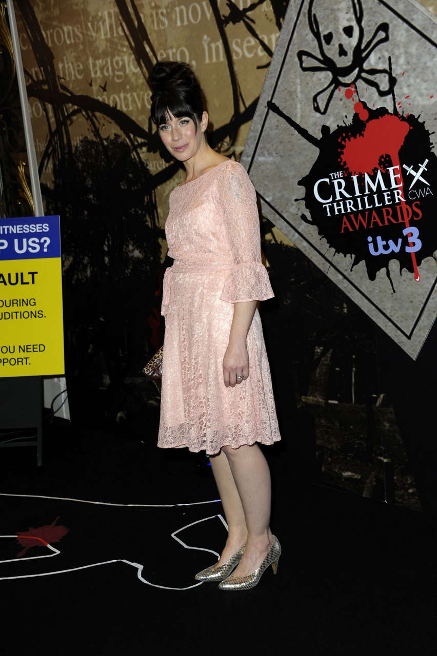 Caroline Catz Specsavers Crime Thriller Awards London
