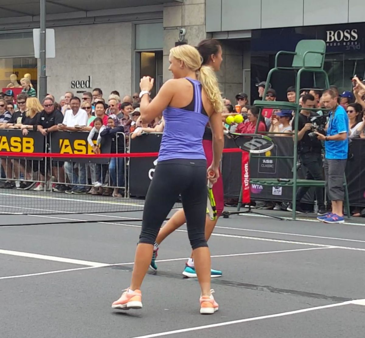 Caroline Wozniacki Wta Classic Promotion Auckland
