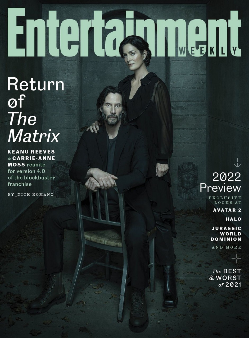 Carrie Anne Moss For Entertainment Weekly January