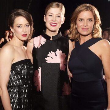 Carrie Coon Rosamund Pike And Kim Dickens Attend