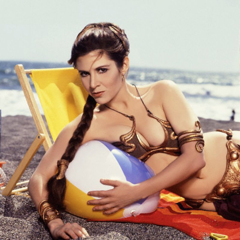 Carrie Fisher Sexy