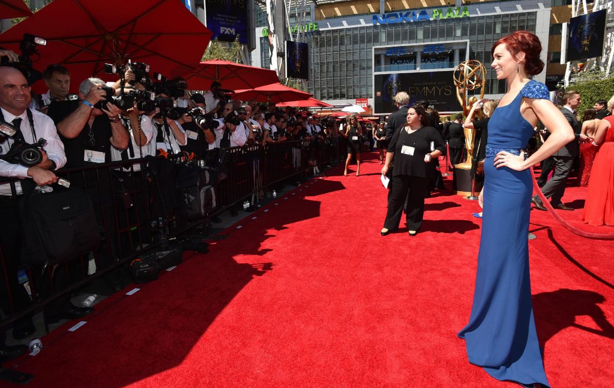 Carrie Preston 2014 Creative Arts Emmy Awards Los Angeles