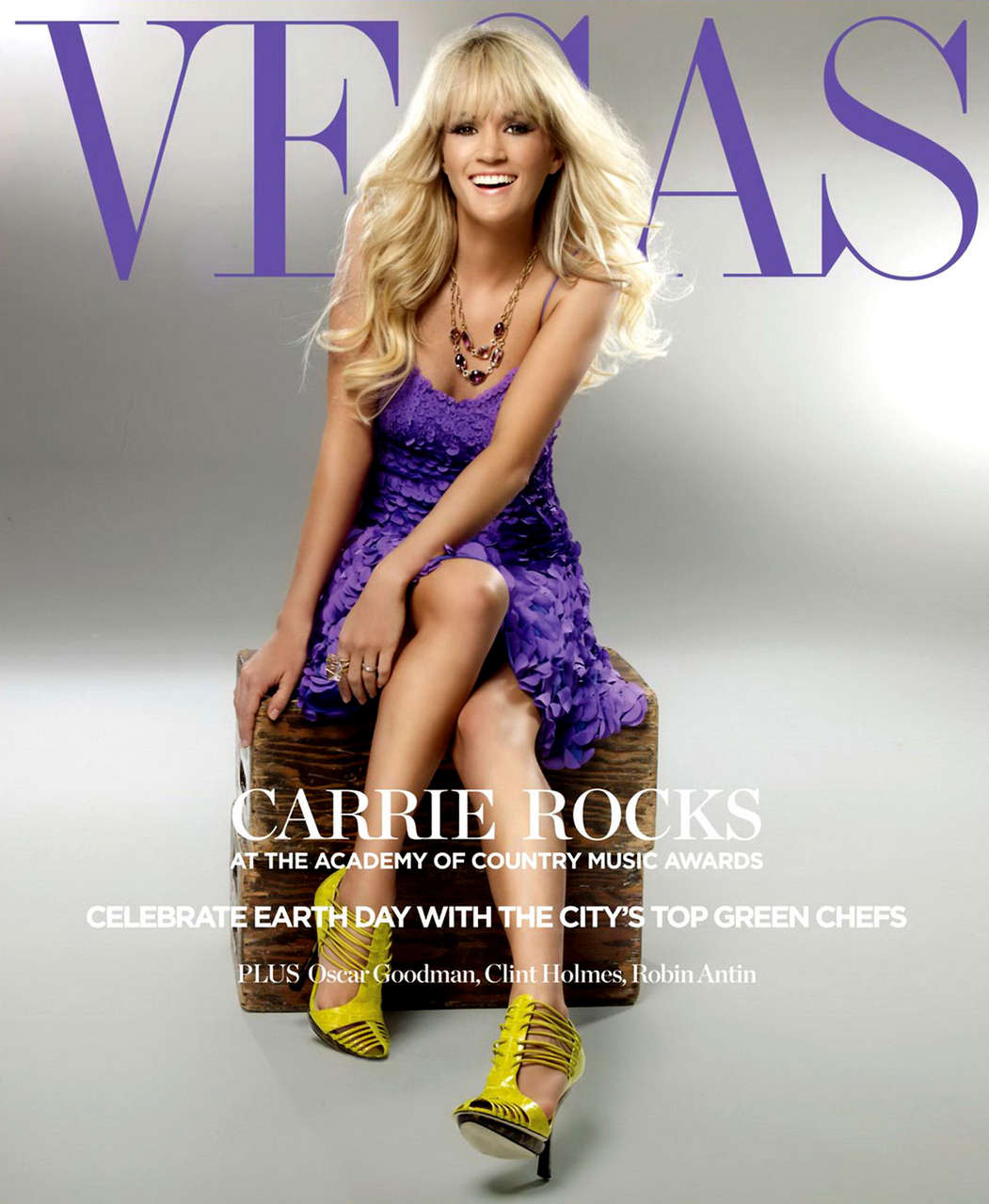 Carrie Underwood Vegas Magazine April May 2012 Issue