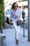Cat Deeley Leaves Lunch Beverly Hills
