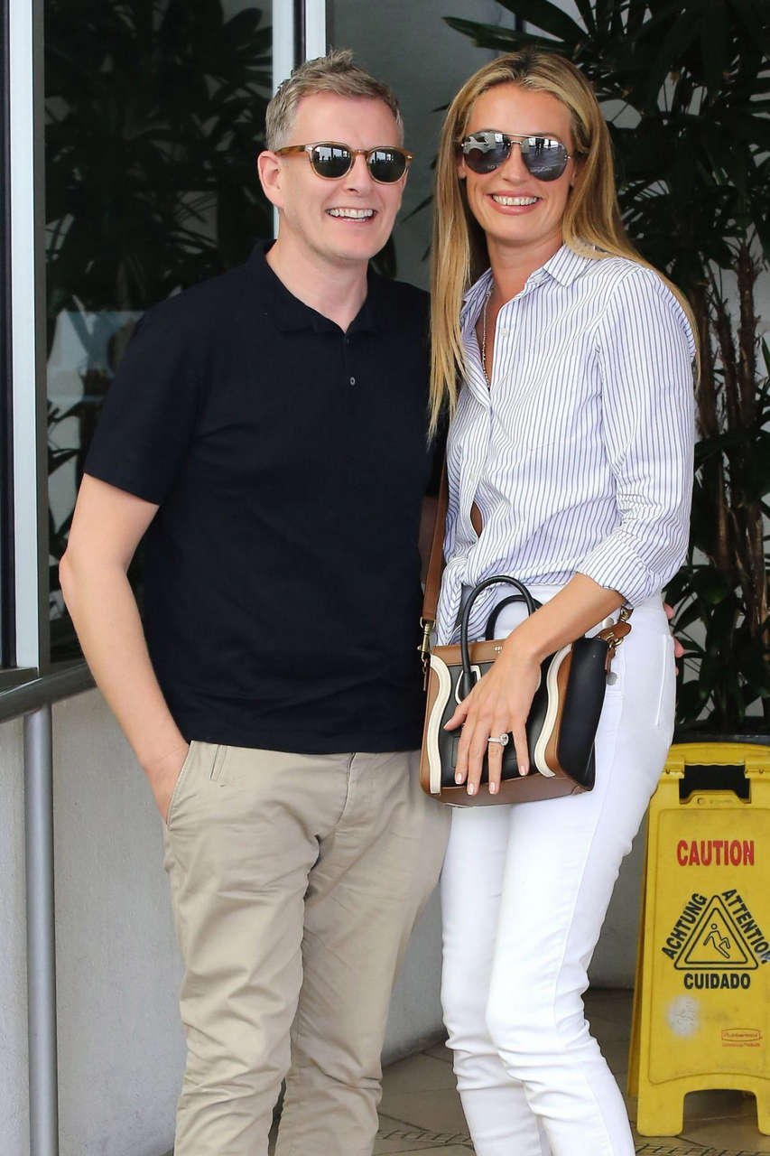 Cat Deeley Leaves Lunch Beverly Hills