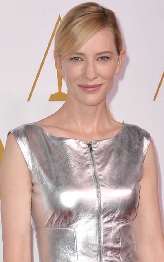 Cate Blanchett 2014 Academy Awards Nominees Luncheon Beverly Hills
