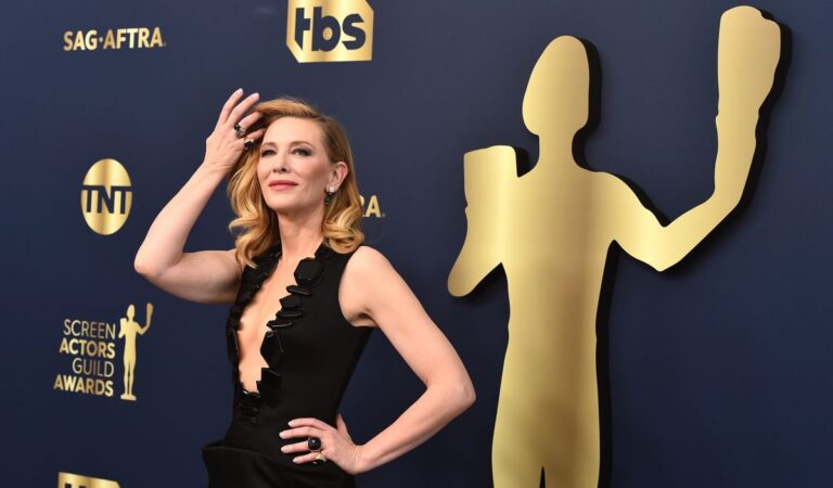 Cate Blanchett 28th Annual Screen Actors Guild Awards Santa Monica (3 photos)