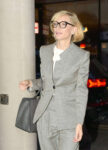 Cate Blanchett Arrives Her Hotel London