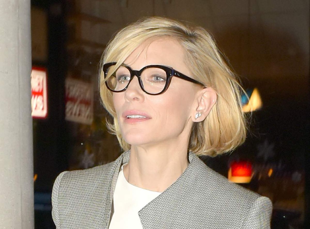 Cate Blanchett Arrives Her Hotel London