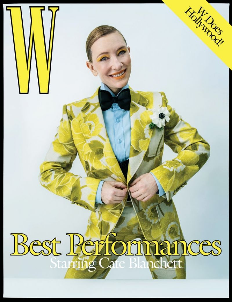 Cate Blanchett For W Magazine Best Performance Issue January