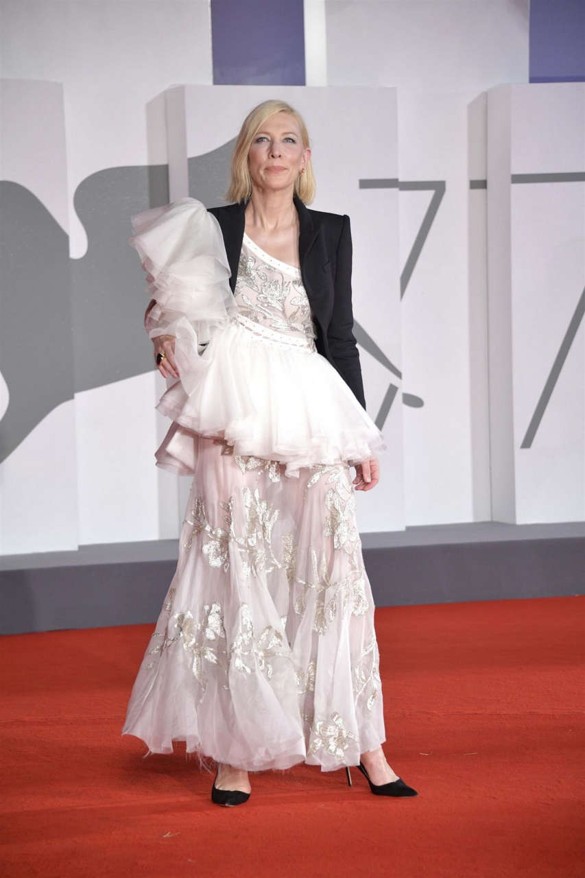 Cate Blanchett Golden Lion Award For Lifetime Achievement Ceremony To Ann Hui 2020 Venice Film Festival