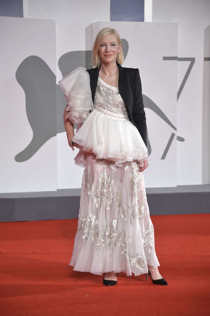 Cate Blanchett Golden Lion Award For Lifetime Achievement Ceremony To Ann Hui 2020 Venice Film Festival
