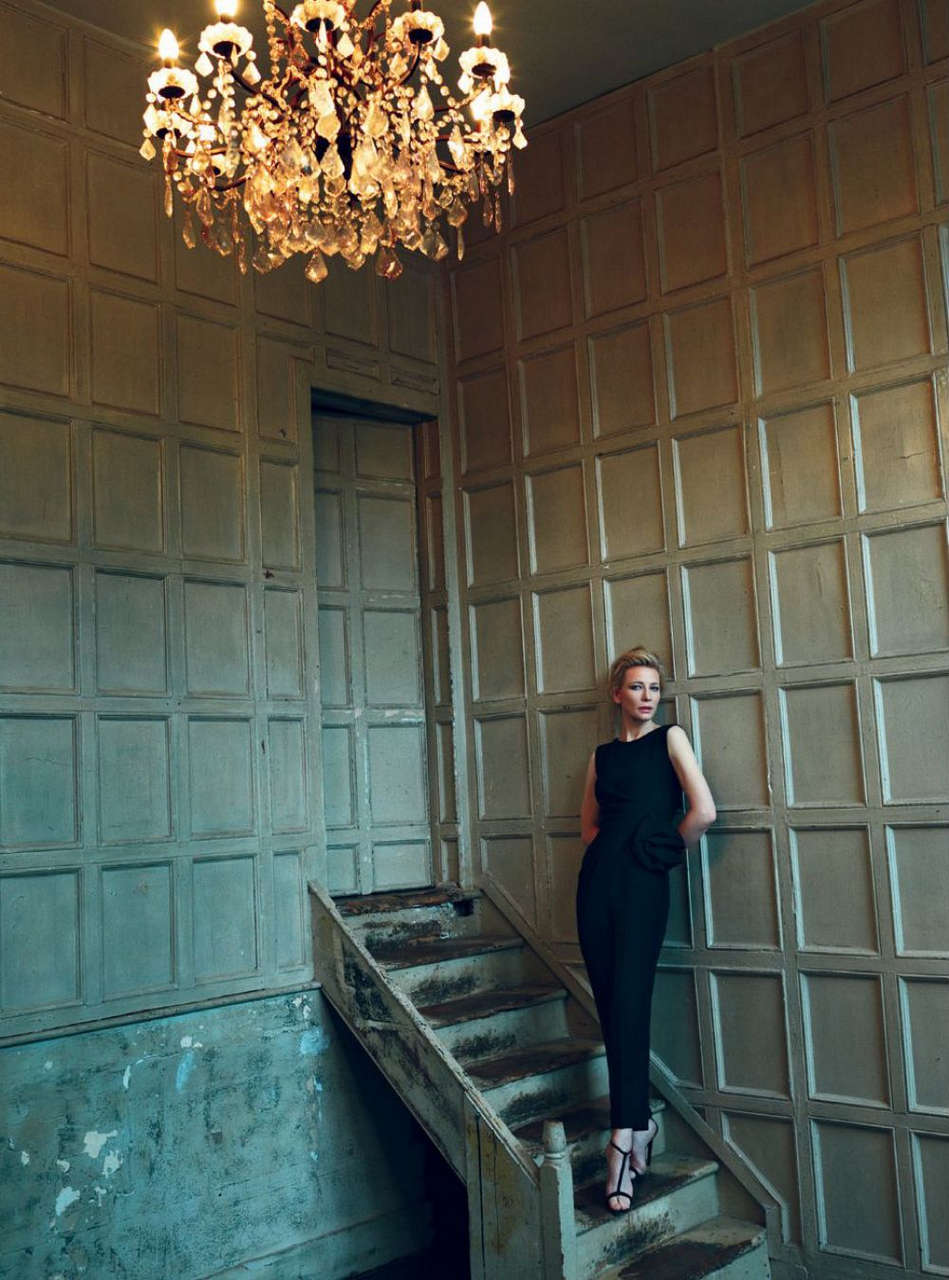 Cate Blanchett Harpers Bazaar Magazine February 2016 Issue
