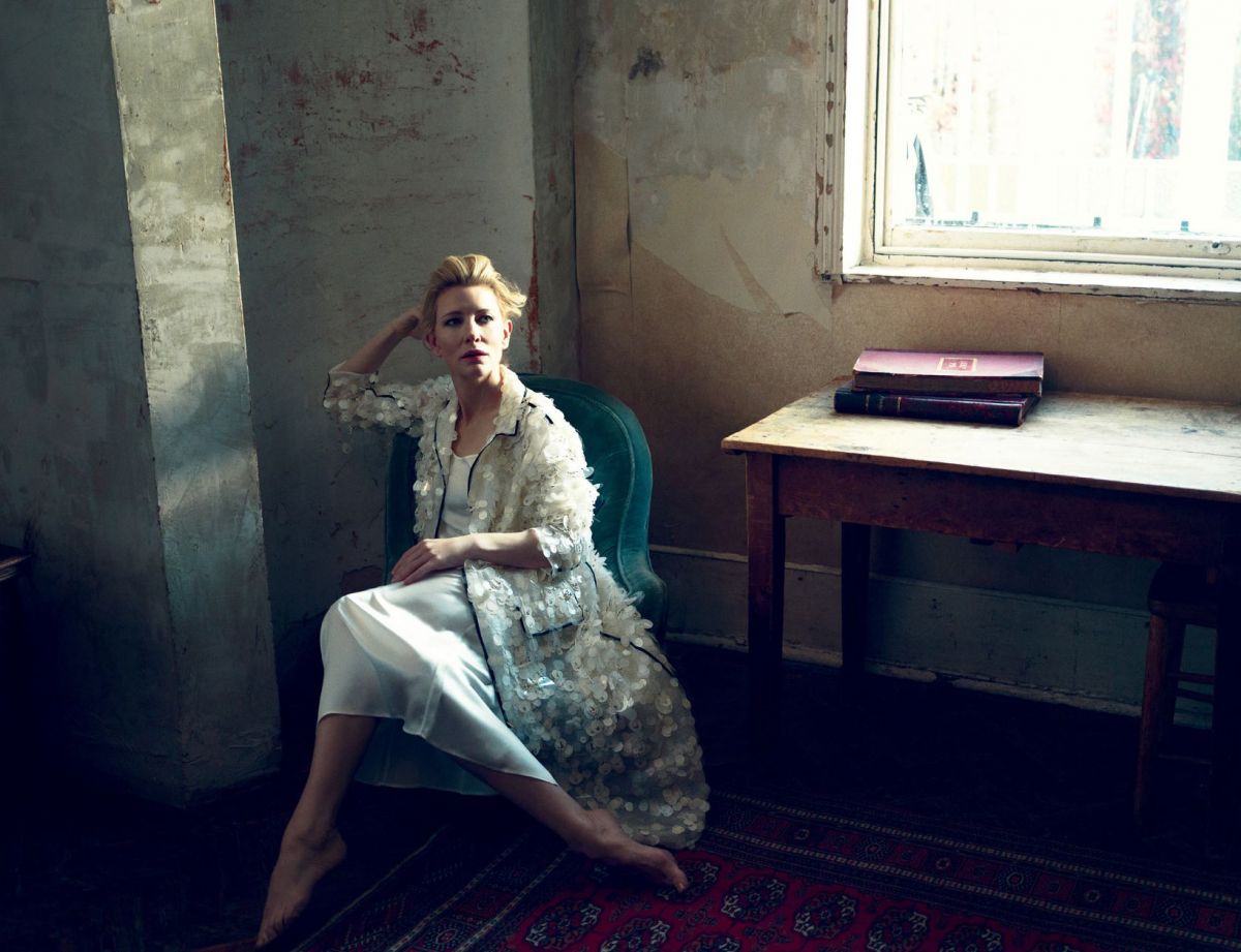 Cate Blanchett Harpers Bazaar Magazine February 2016 Issue