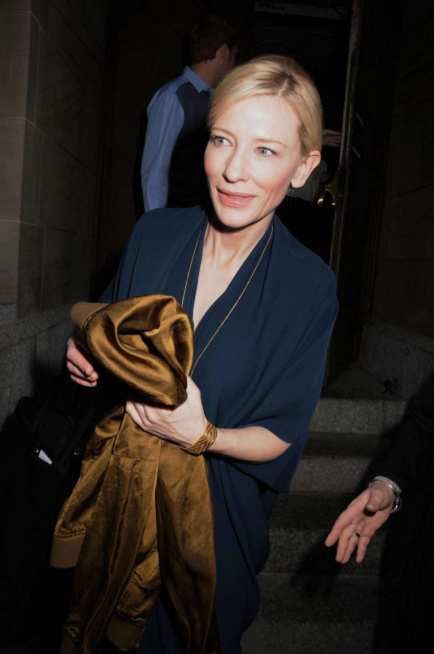 Cate Blanchett Leaves Her Play Maids New York