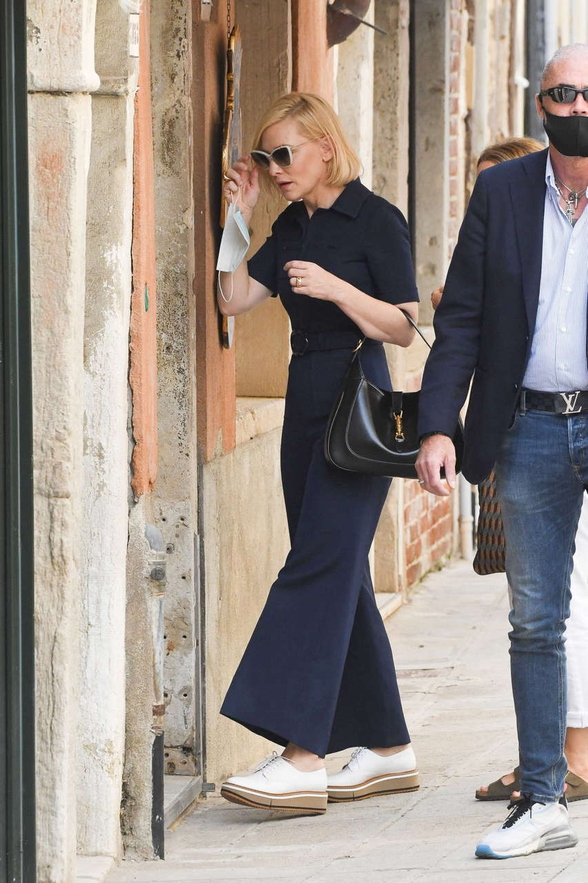 Cate Blanchett Out Venice Film Festival