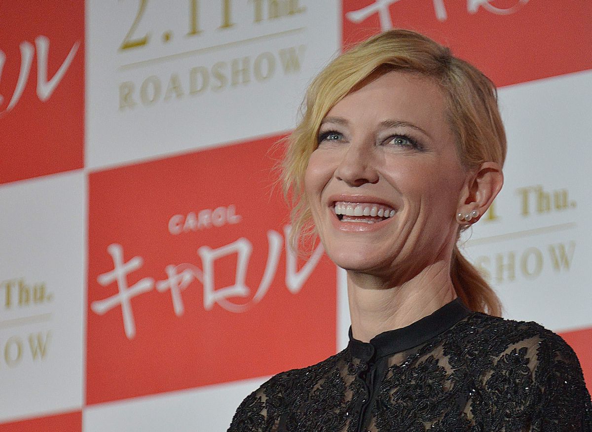 Cate Blanchett Stage Greeting For Carol Tokyo