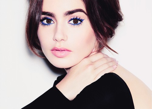 Celebritiesource Lily Collins For Lanc Me (2 photos)