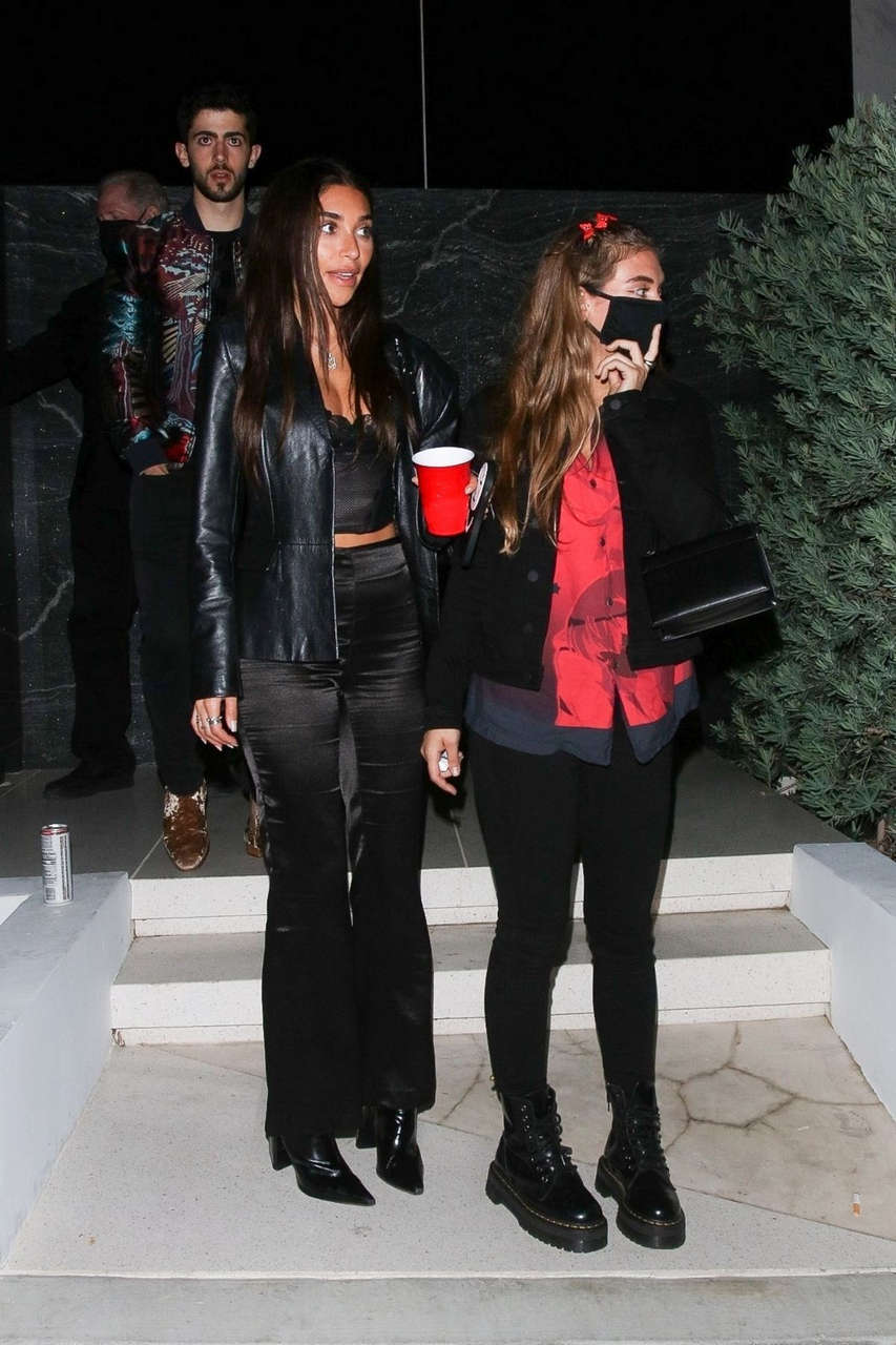 Chantel Jeffries Andrew Taggart Kelsey Calemin S Father Of Foods Party West Hollywood