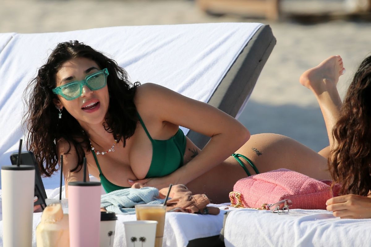 Chantel Jeffries Bikini Beach Miami