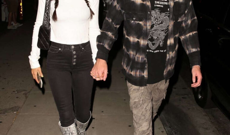 Chantel Jeffries Leaves Connie Teds Restaurant West Hollywood (7 photos)