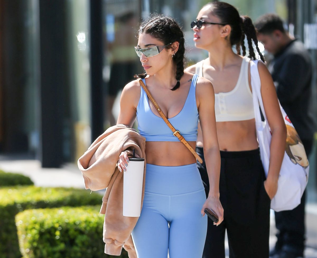 Chantel Jeffries Leaves Pilates Class West Hollywood