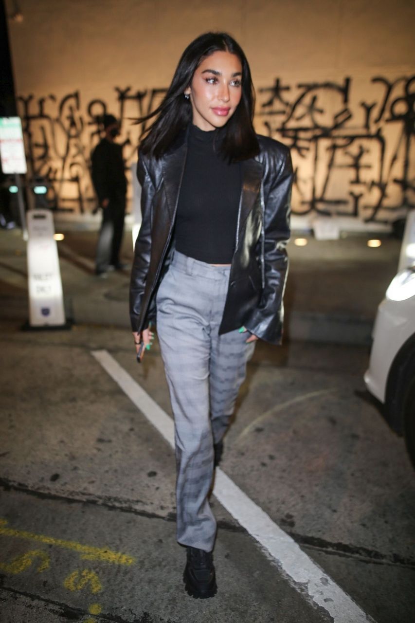 Chanttel Jeffries Out For Dinner Craig S West Hollywood