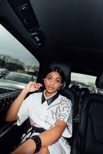 Charithra Chandran For Vogue Dior Fall 2022 Show March