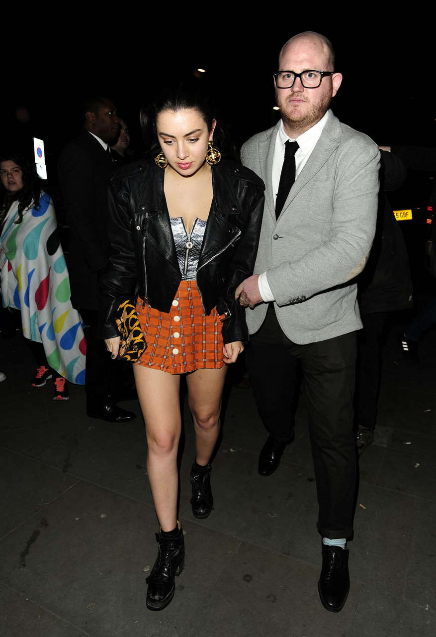 Charli Xcx Arrives Warner Music Group Party London