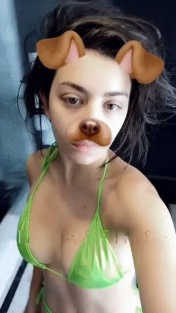 Charli Xcx Bikini 08 27 2016 Snapchat Pictures