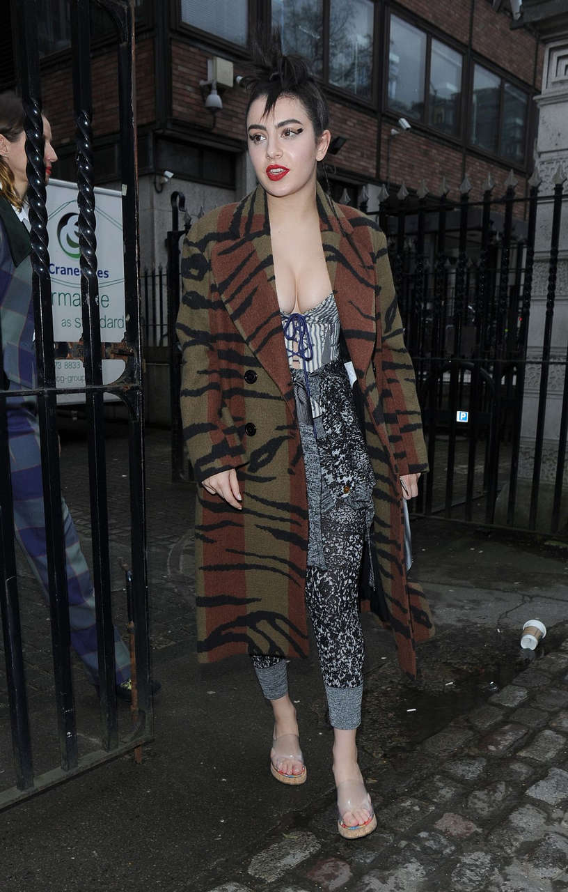 Charli Xcx Out About London