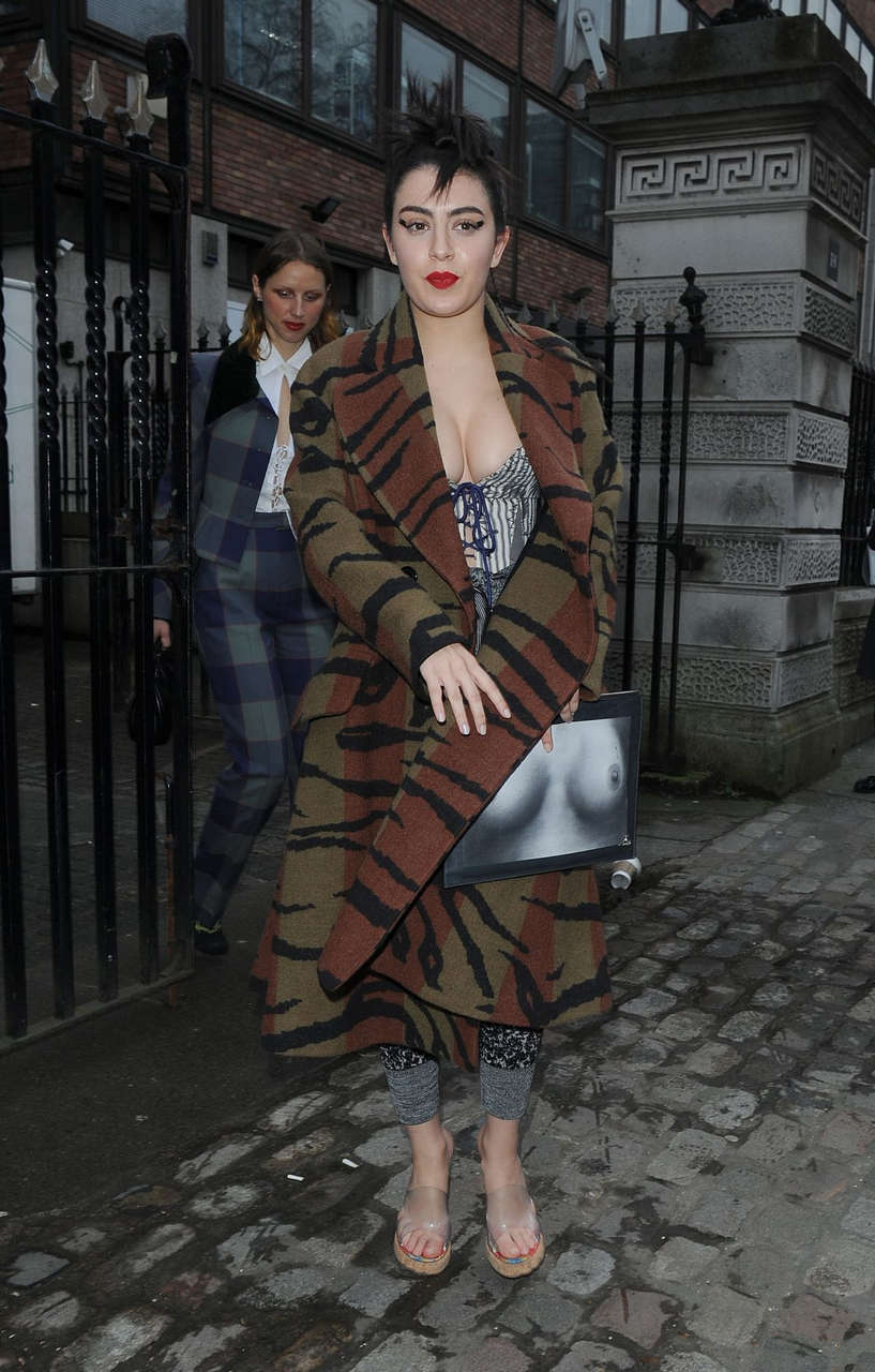 Charli Xcx Out About London