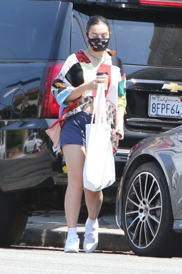 Charli Xcx Out About Los Feliz