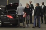 Charlize Theron Arrives Her Hotel Berlin
