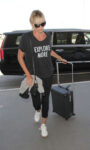 Charlize Theron Arrives Lax Airport Los Angeles