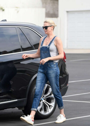 Charlize Theron Out About West Hollywood