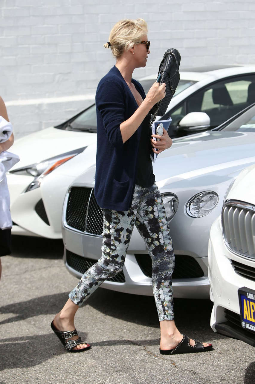 Charlize Theron Out Beverly Hills