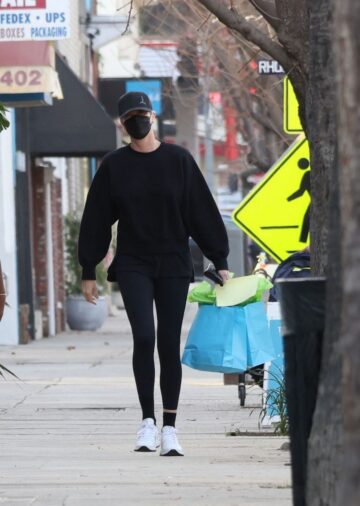 Charlize Theron Out Shopping Studio City