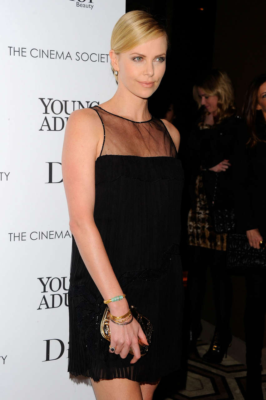Charlize Theron Young Adult Screening New York