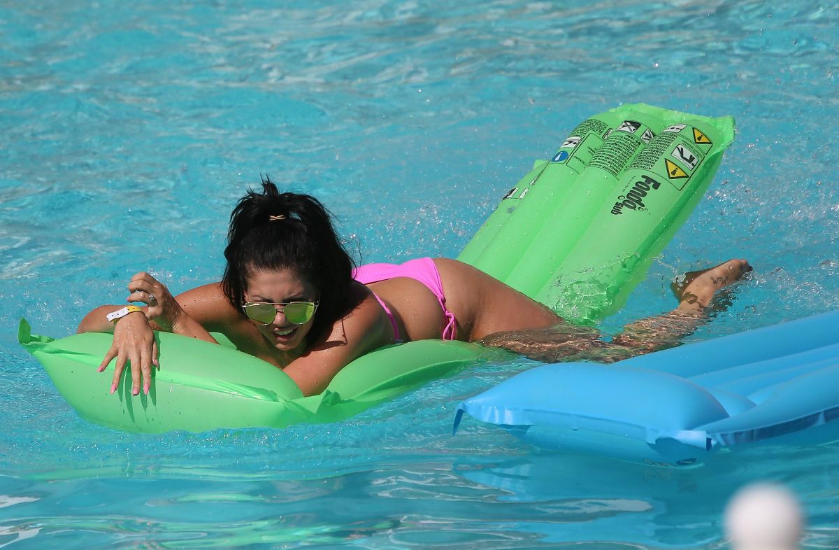 Charlotte Crosby Chloe Ferry Pool Ibiza