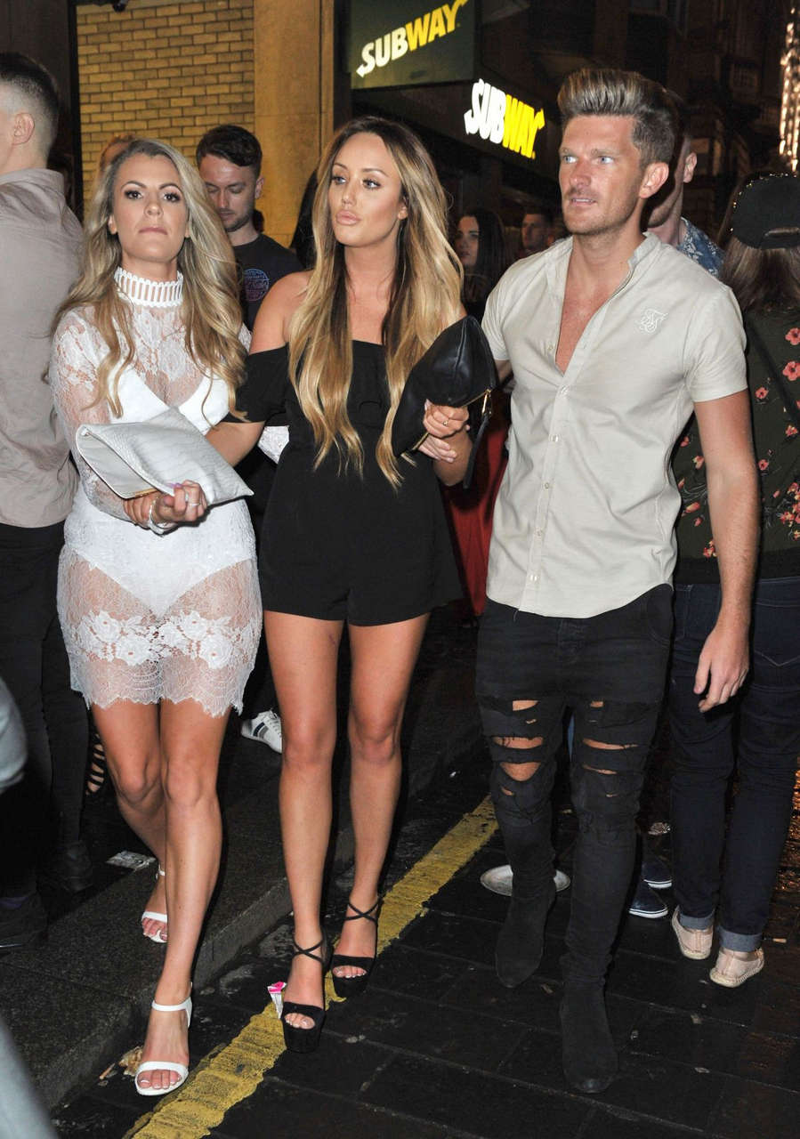 Charlotte Crosby Sophie Kasaei Night Out Newcastle