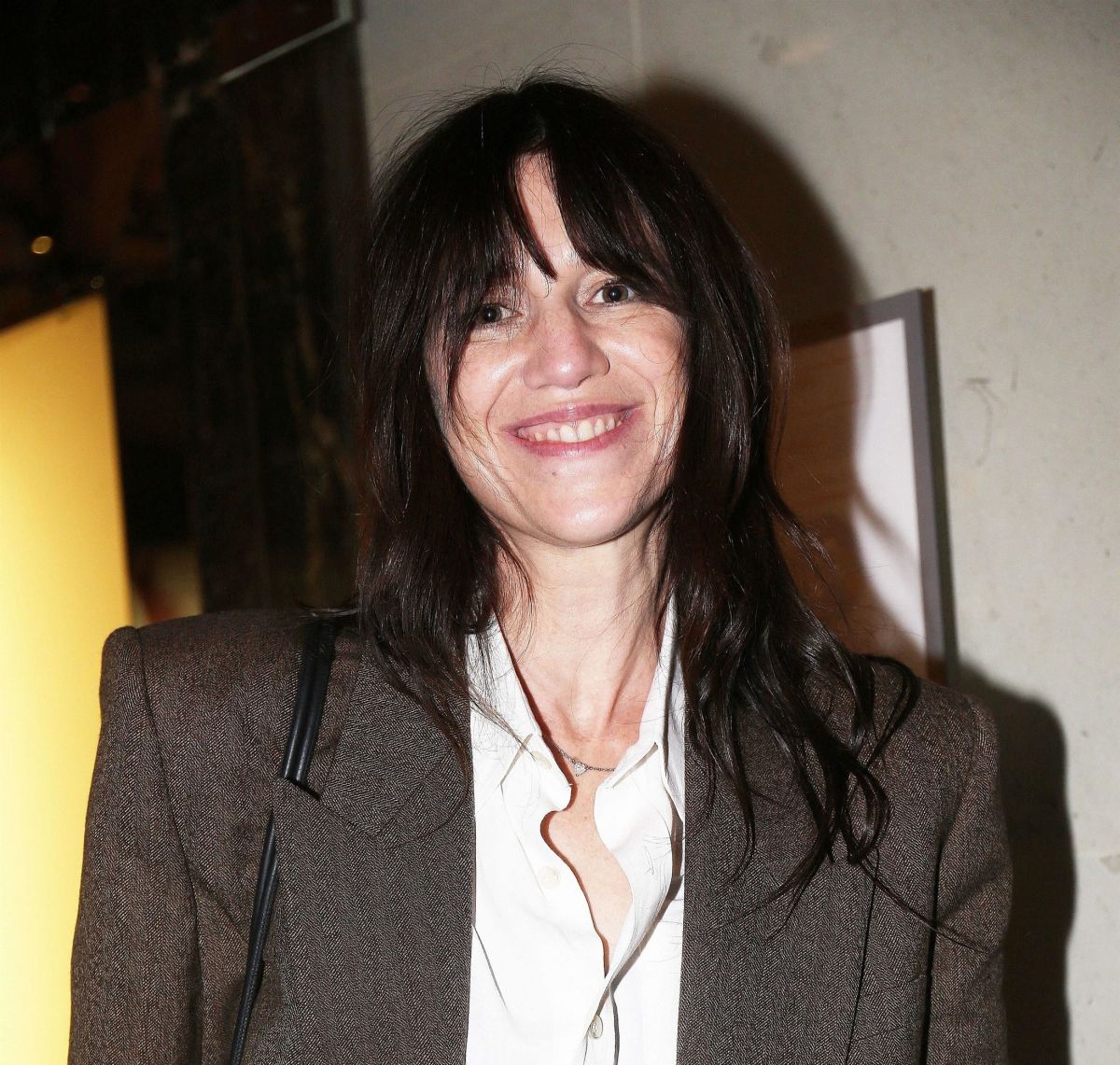 Charlotte Gainsbourg Arrives Presentation Of Her Documtary Jane By Charlotte Le Balzac Cinema Paris