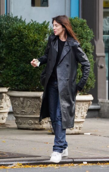 Charlotte Gainsbourg Out New York