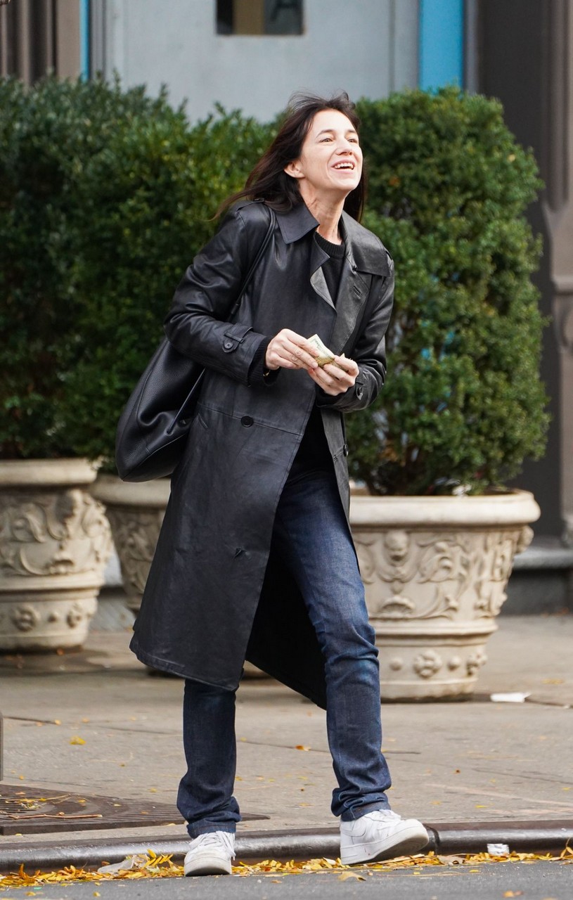 Charlotte Gainsbourg Out New York