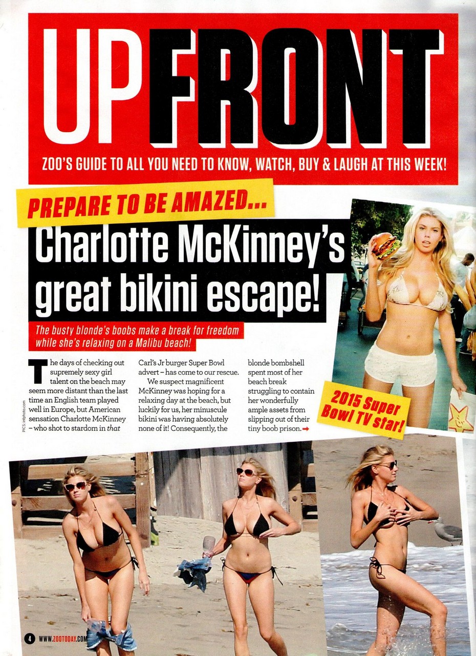 Charlotte Mckinney Bikini